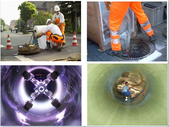 甘泉管道光固化修复