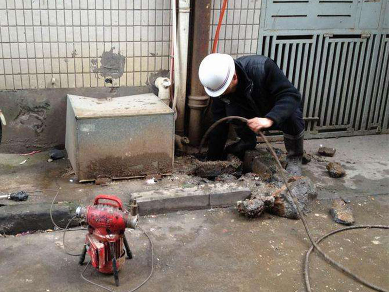 甘泉疏通下水道-洗菜池疏通